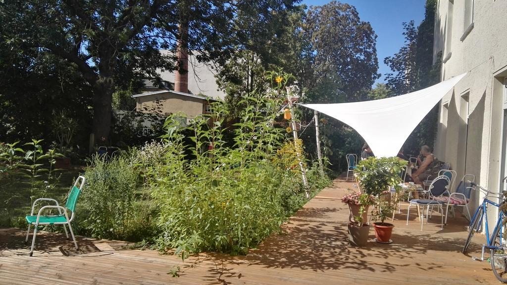 Hostel & Garten Eden Leipzig Eksteriør bilde