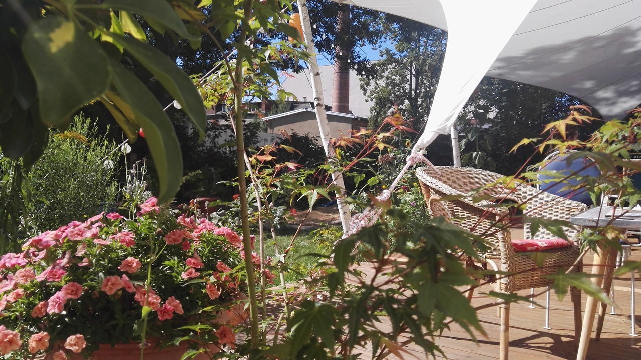 Hostel & Garten Eden Leipzig Eksteriør bilde