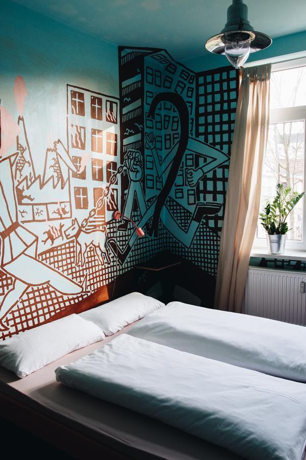 Hostel & Garten Eden Leipzig Eksteriør bilde